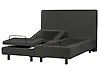 Adjustable Bed Fabric DUKE II 180 x 200 cm (EU Super King) Dark Grey