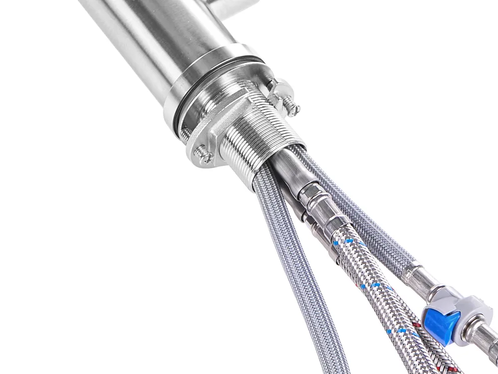 Kitchen Pull Out Tap LIAVIUCO Silver_1098770