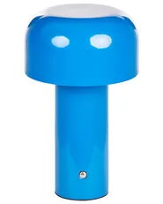 Wireless LED Table Lamp BESOS with Dimmer Metal Blue_940982