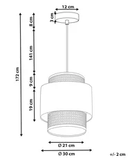 Pendant Lamp BOERI Rattan Mustard_836985