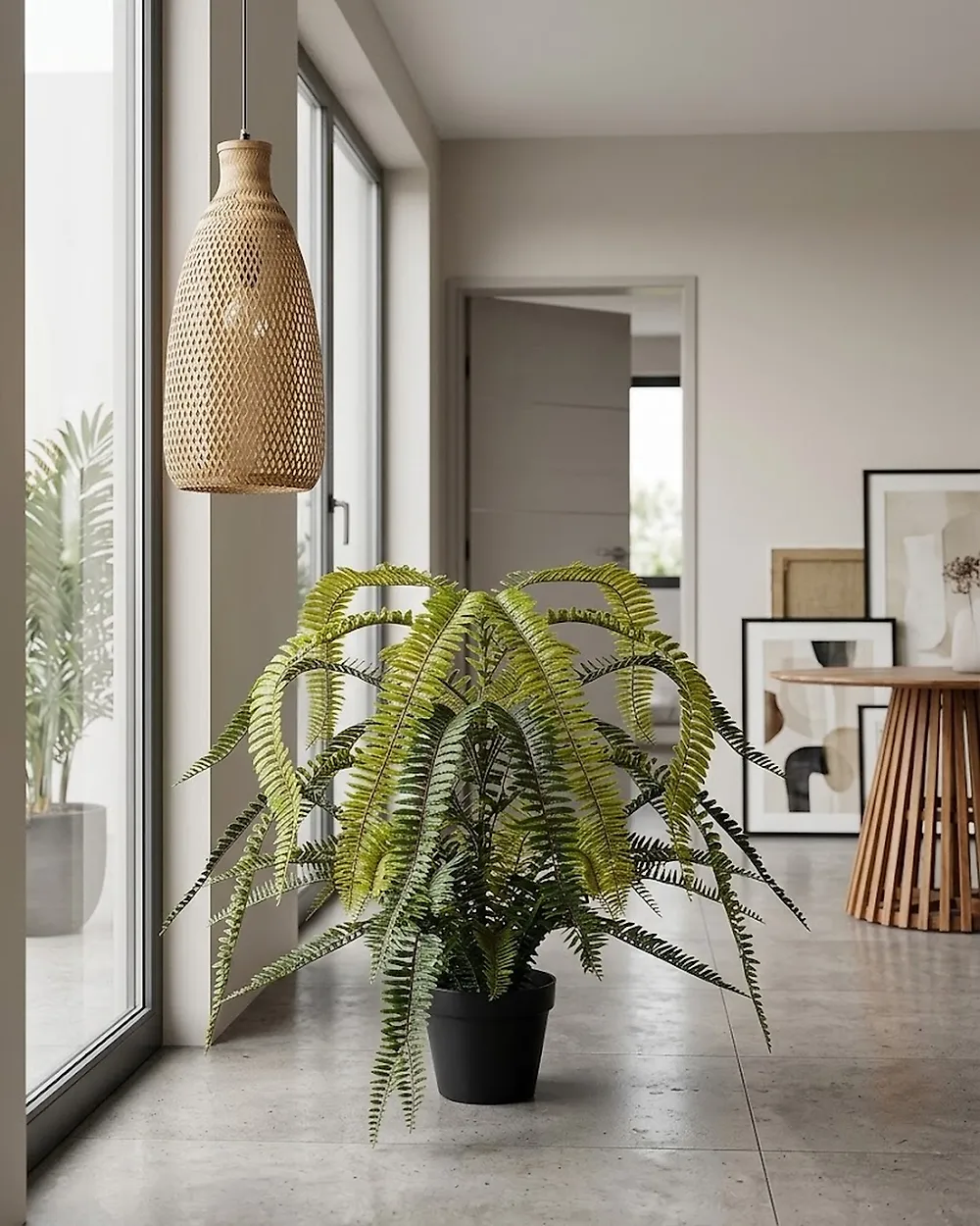 Pianta artificiale FERN LEAF PLANT 105 cm Verde_1176447