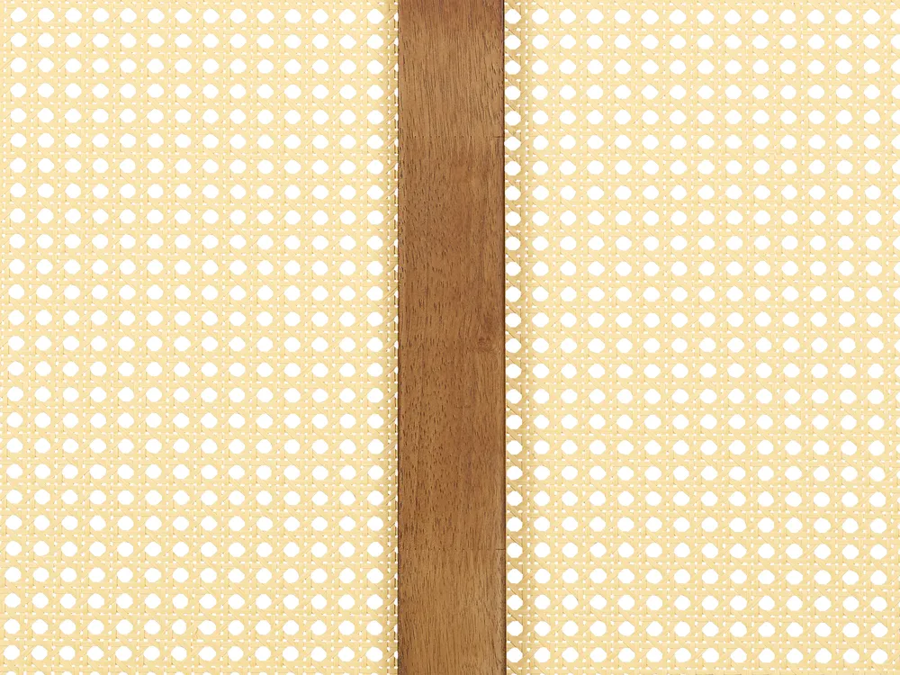 Bed Rattan VARZY 140 x 200 cm (EU Double) Brown_943938