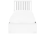 Ottoman Bed ROUVILLERS White 90 x 200 cm (EU Single)_907990