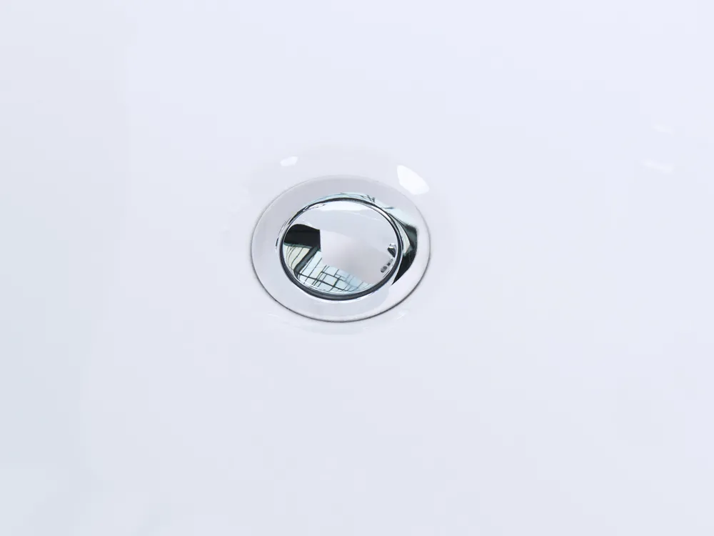 Wanna narożna z hydromasażem LED HAWES 180 x 90 cm Biały_1033744