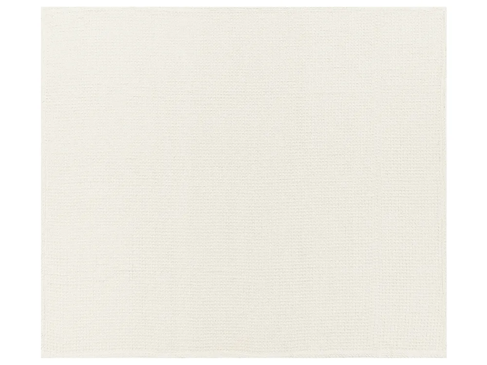 Narzuta na łóżko CHAGYL Bawełna 200 x 220 cm Jasnobeżowy_917899