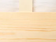 Bed Pine Wood OLENDON 160 x 200 cm (EU King Size) Light Brown_954870