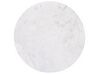 Suporte para bolos rotativo em mármore branco ASTROS_910644