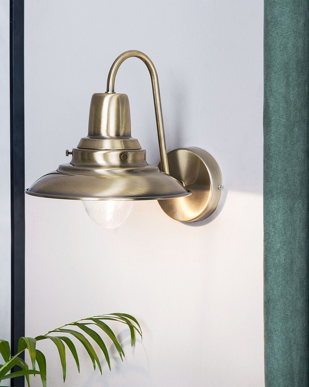 Lampe murale LUZA Métal Laiton