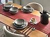 Set veselă 18 piese VIVANI Piatră ceramică Gri