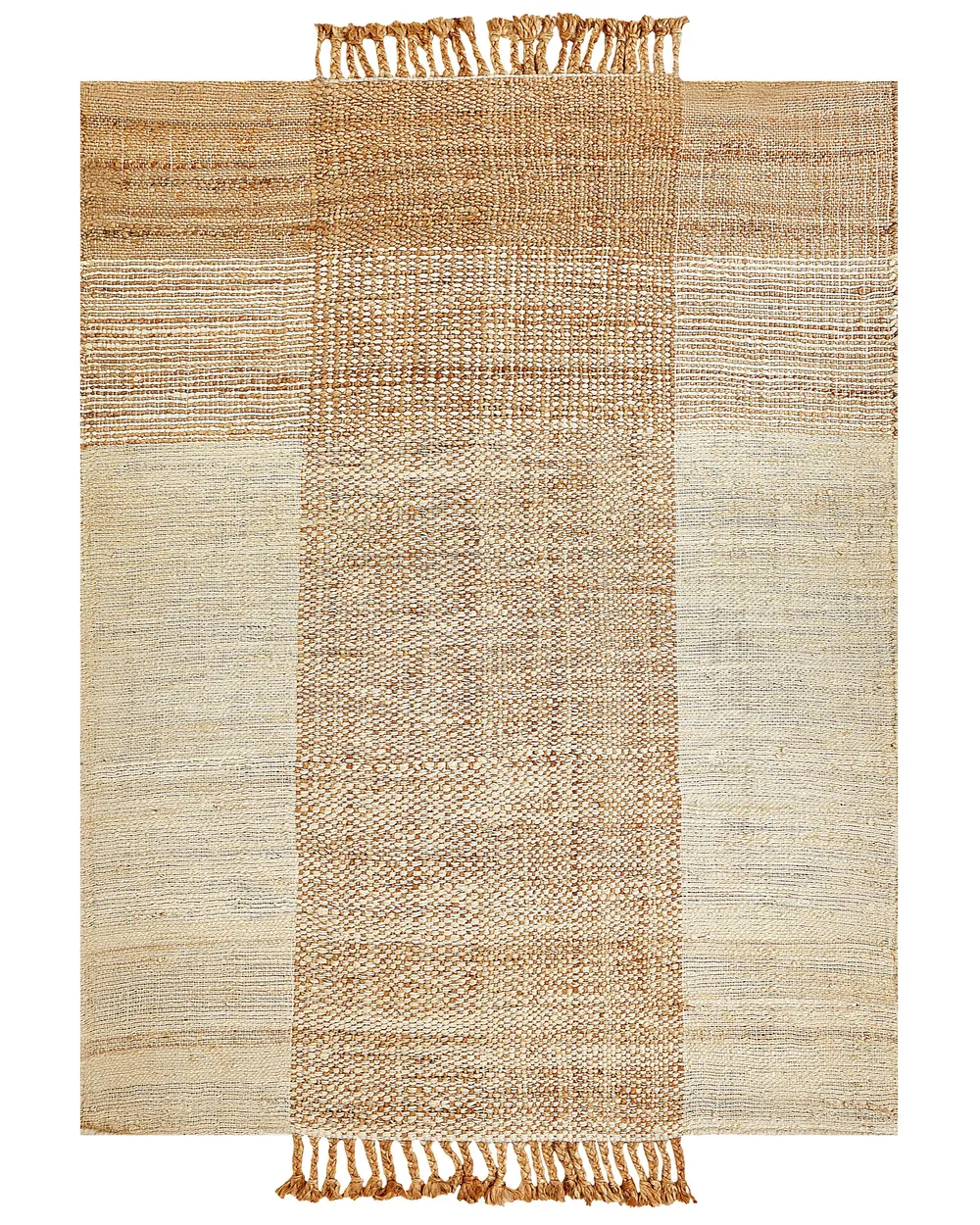 Vloerkleed jute beige in diverse formaten HAMZALAR