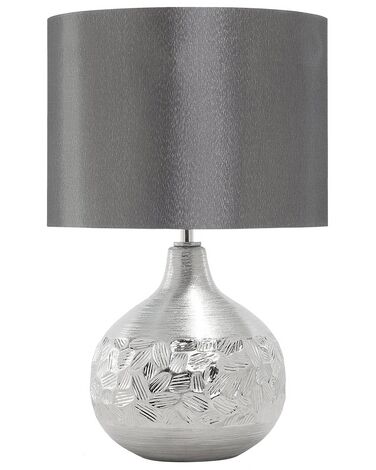 Lampada da tavolo moderna in color argento YAKIMA