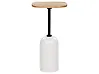 Mesa auxiliar OASIS Metal Blanco