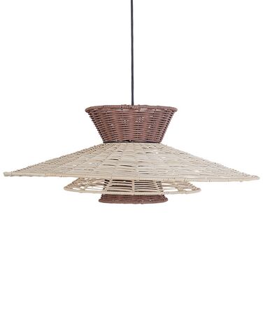 Pendant Lamp Brown and Beige KABOMPO