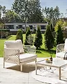 Garden Armchair SATURNIA Light Beige
