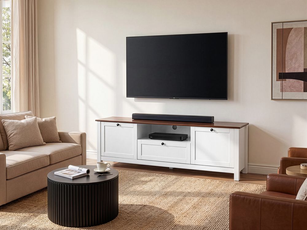 TV Stand PIMBA White