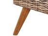 Loungeset 4-zits rotan olijfgroen VITTORIA_930744