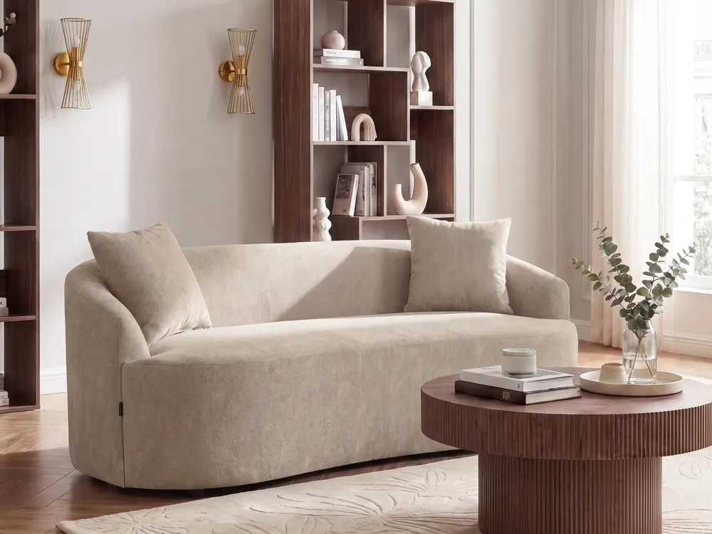 Sofa AMAL Stoff Beige