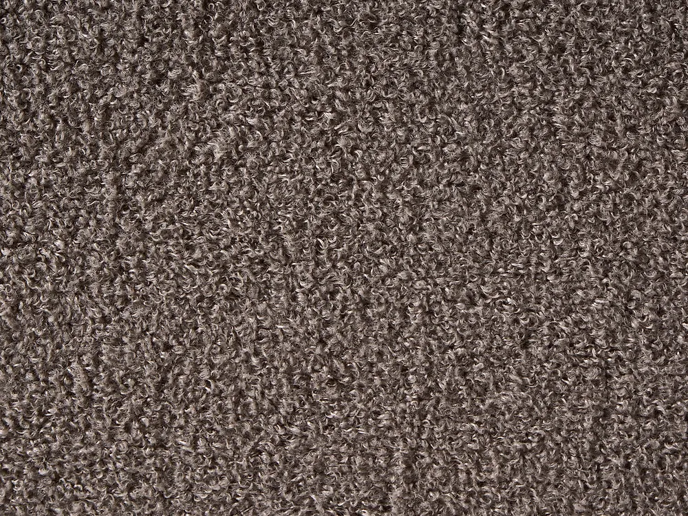 Bett mit Stauraum ohne Kopfteil DINAN Bouclé Taupe 120 x 200 cm_1188236