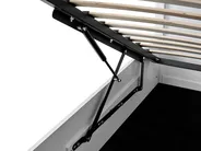 Ottoman Bed LAMBRES Pine Wood White 180 x 200 cm (EU Super King)_1048699