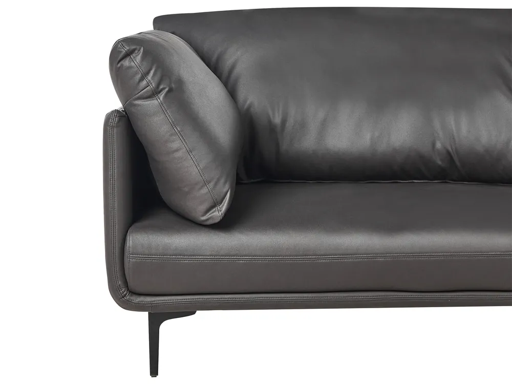 Sofa dla 3 osób REVSNES Czarny_965349