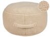 Pouffe Beige ADLANA_935526