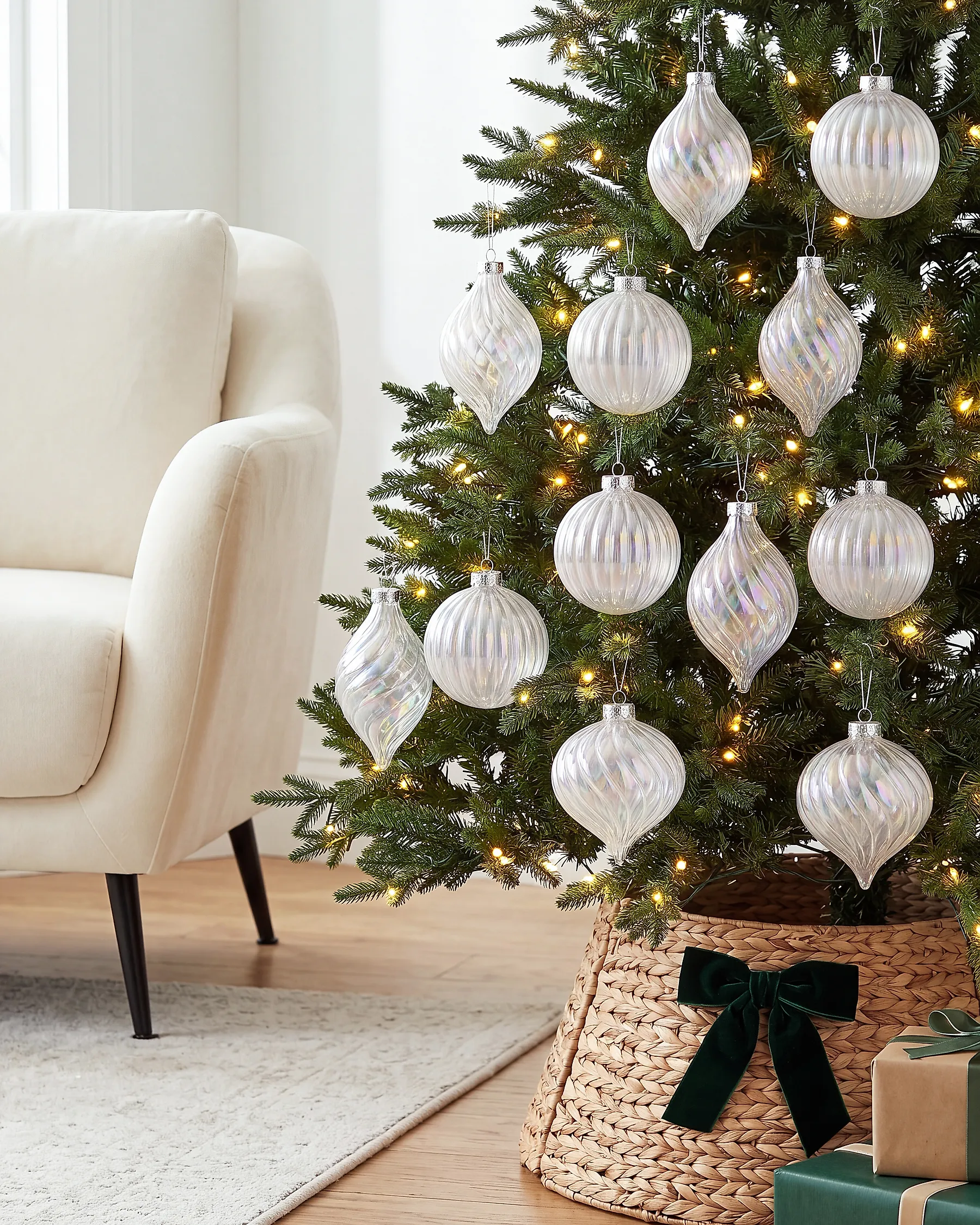 Conjunto de 21 bolas de Navidad NORTHWIND Vidrio Transparente_1190918