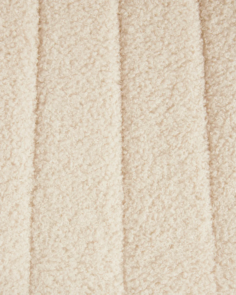 Set of 2 Bar Chairs DUBROVNIK Boucle Light Beige_928752