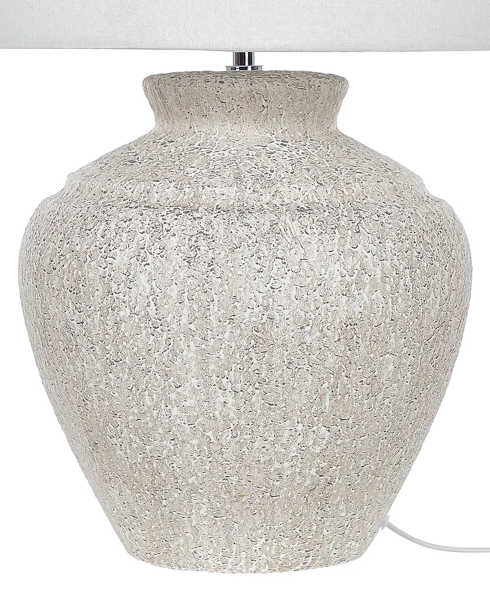 Table Lamp CAINE Ceramic Light Beige_822433