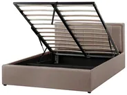 Ottoman Bed MONTLAUR Boucle Taupe 140 x 200 cm (EU Double)_958571