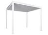 Pergola mit Lamellendach Aluminium weiß 310 x 310 cm FORNOLI_932964