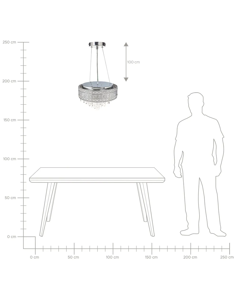 Chandelier BARBEIRA Crystal Silver_919763