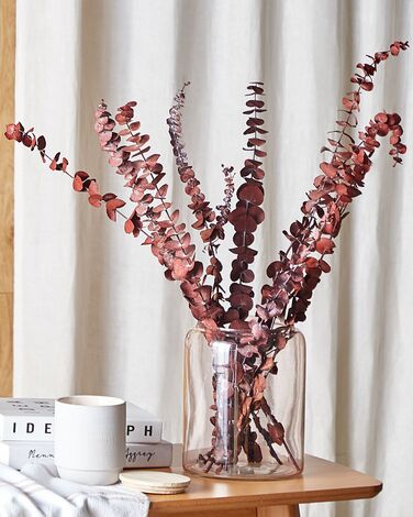 Dried Flower Bouquet 56 cm Dark Red BADAJOZ