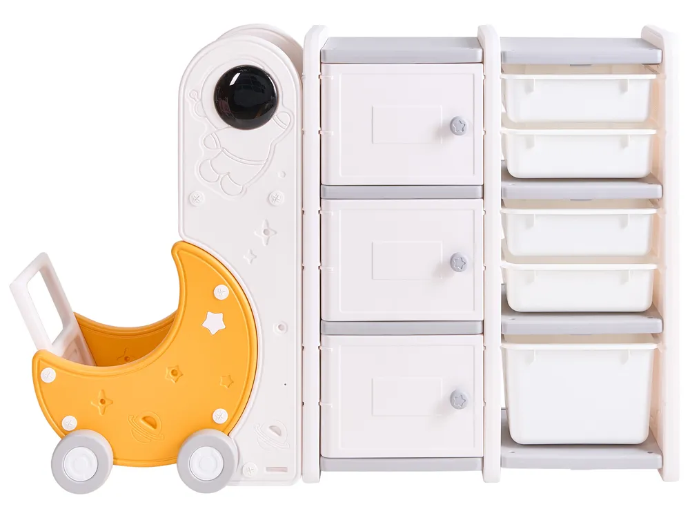 Toy Storage Organiser MOONBI 94 cm Off-White_1123647