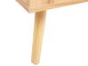Ratanový TV stolík svetlé drevo PEROTE_841350