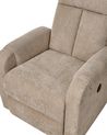 Recliner Chair with USB Port Beige SOMERO_788762