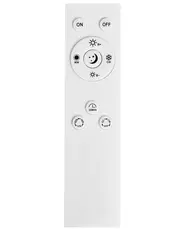 Lampadario a LED VELORA con telecomando con dimmer Argento_1125255