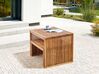 Ensemble de 2 bancs en bois d'acacia 150 x 40 cm SULZANO_921672