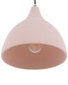 Concrete Pendant Lamp Pink LAMBRO_691364