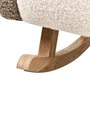 Kids Rocking Chair Cloud SKARE Boucle Beige_977214