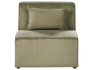 1-Seat Section LEMVIG Corduroy Green_869437
