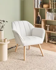 Poltrona TORUD Tessuto Bianco_1072771