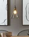 Glass Pendant Lamp Transparent BERGANTES_694650