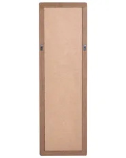 Wall Mirror GALAN 50 cm 160 cm Light Brown_1099669