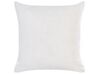 Coussin vintage - petit modèle - Imprimé arabesque rose / Velours Coussin vintage - petit modèle - Imprimé arabesque rose / Velours