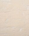 Conjunto de 2 macetas de mezcla de piedra beige arena 39 x 39 cm DELOS_841701
