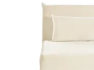 Divano letto singolo SETTEN Velluto Beige chiaro_874962