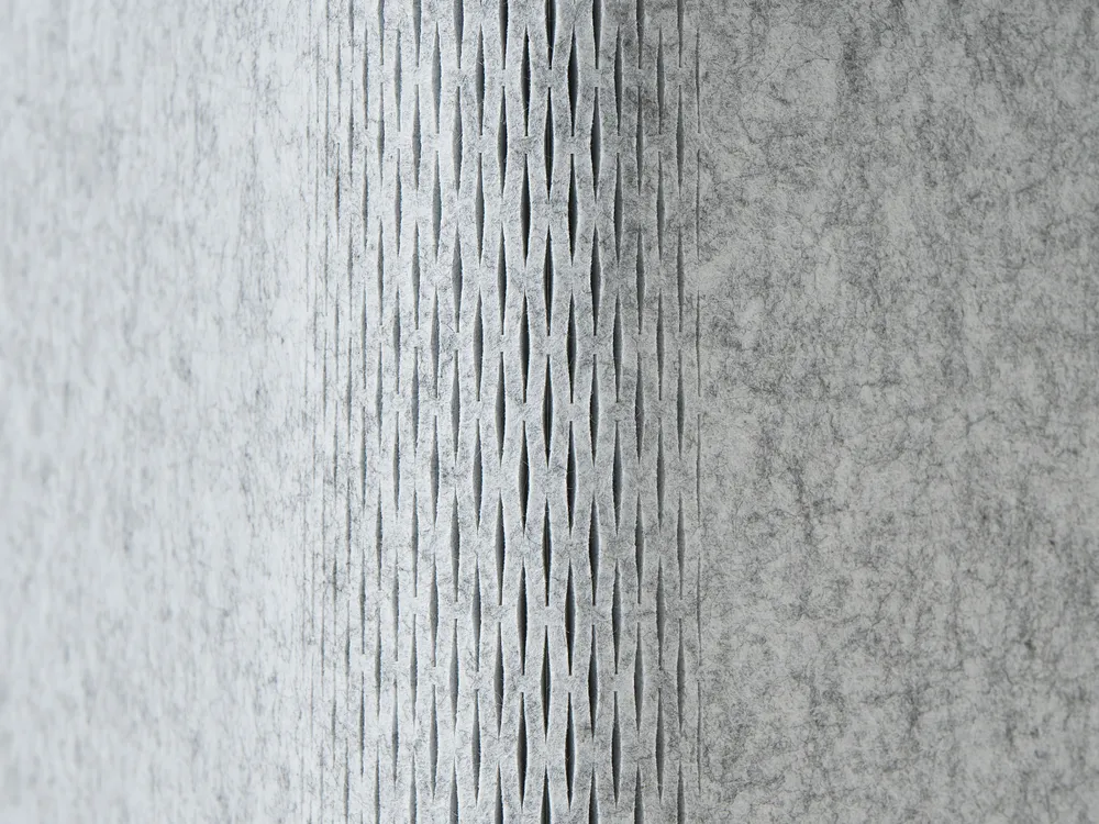 Desk Screen FOLDY 120 x 50 cm Light Grey_1041428