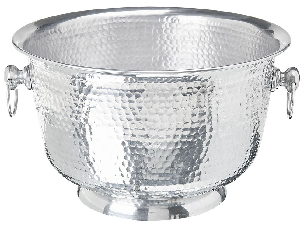 Decorative Bowl POMPEII Metal Silver