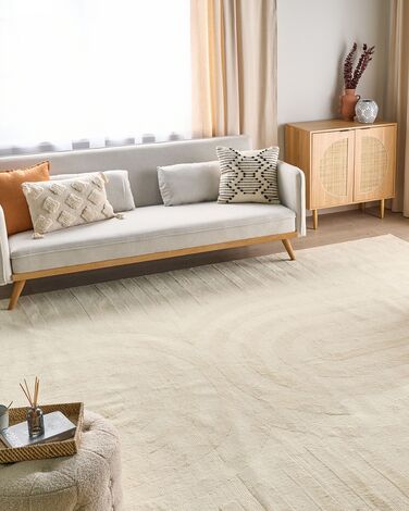 Teppe 300 x 400 cm ull beige MASTUNG