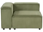 Corner Seat ARDAL Corduroy Green Right Hand_947309